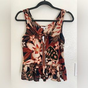 Patrons of Peace Boho Tank Top Size S